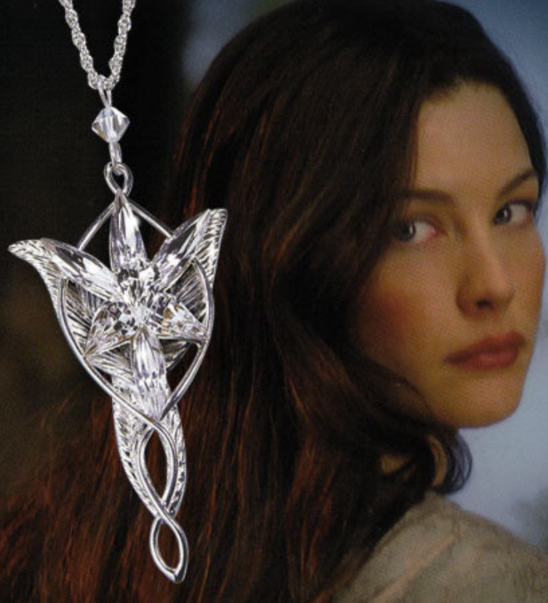 Pendentif Étoile du Soir d’Arwen – Réplique Seigneur des Anneaux