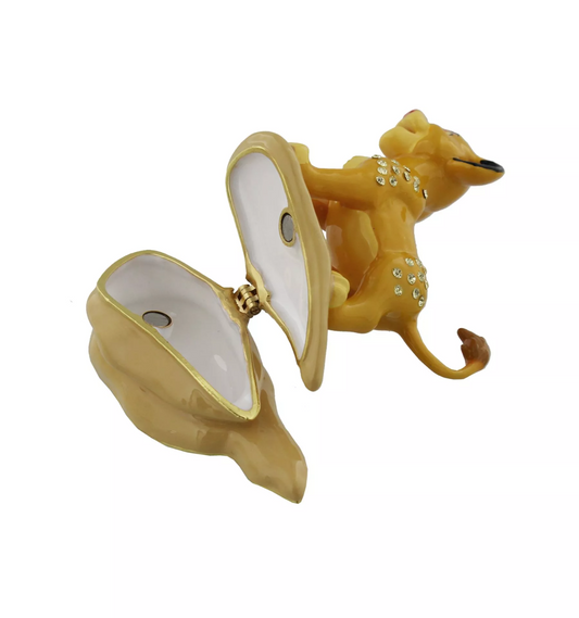 Boîte à bijoux Simba – Le Roi Lion – Émaillée avec strass