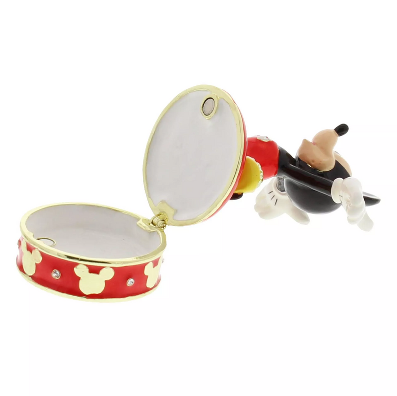 Boîte à bijoux Mickey Mouse – Émaillée avec strass – Disney Officiel
