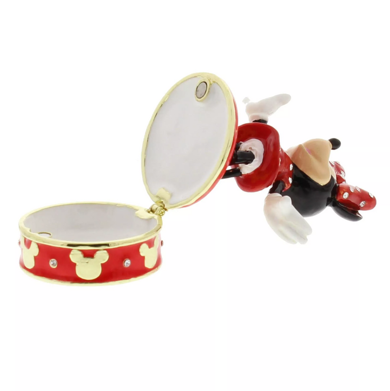 Boîte à bijoux Minnie Mouse – Émaillée avec strass – Disney Officiel