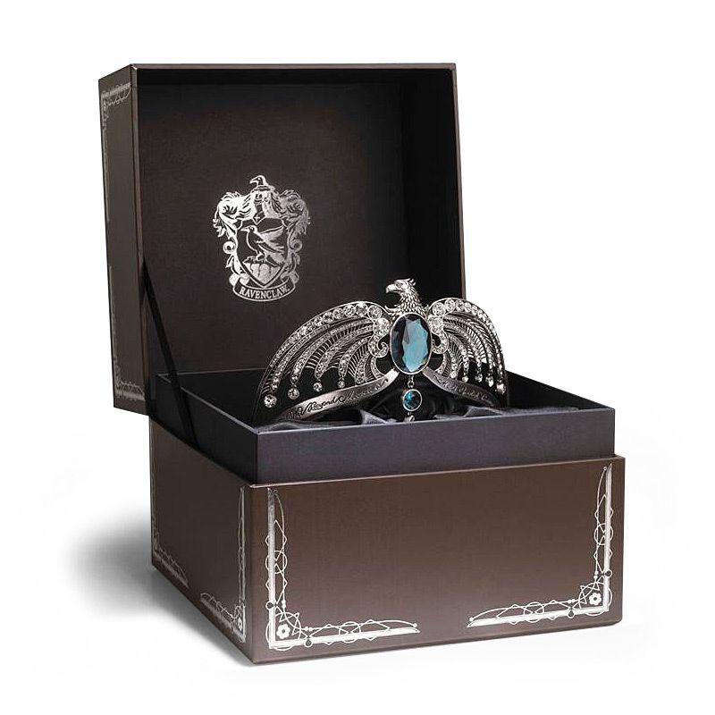 Diadème de Serdaigle dans son écrin noir, par The Noble Collection