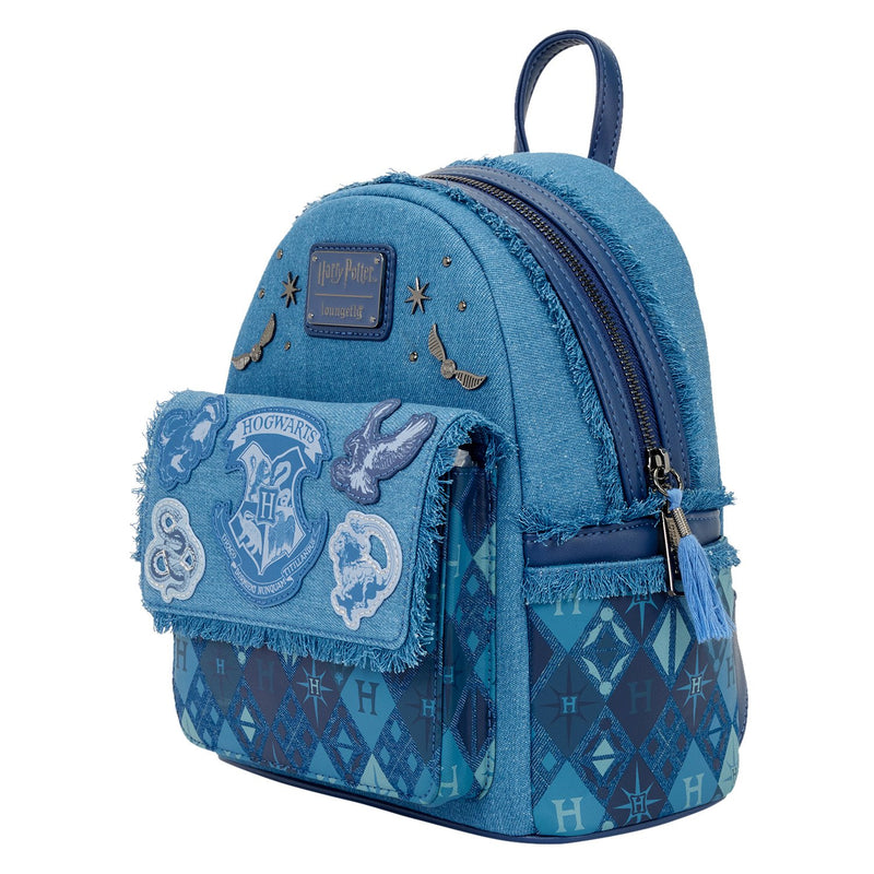 Sac à dos Harry Potter – Poudlard Denim – Loungefly