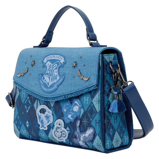 Sac bandoulière Harry Potter – Poudlard Denim – Loungefly