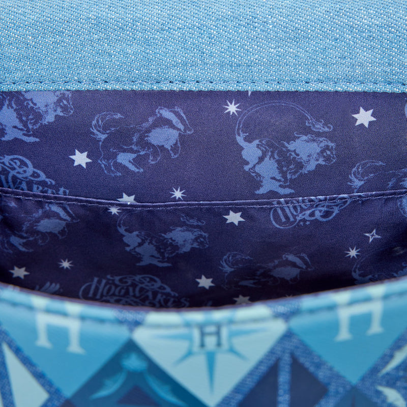 Sac bandoulière Harry Potter – Poudlard Denim – Loungefly