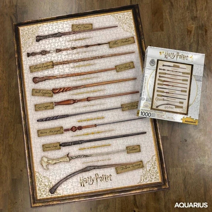 Puzzle Harry Potter – Baguettes magiques des sorciers – 1000 pièces