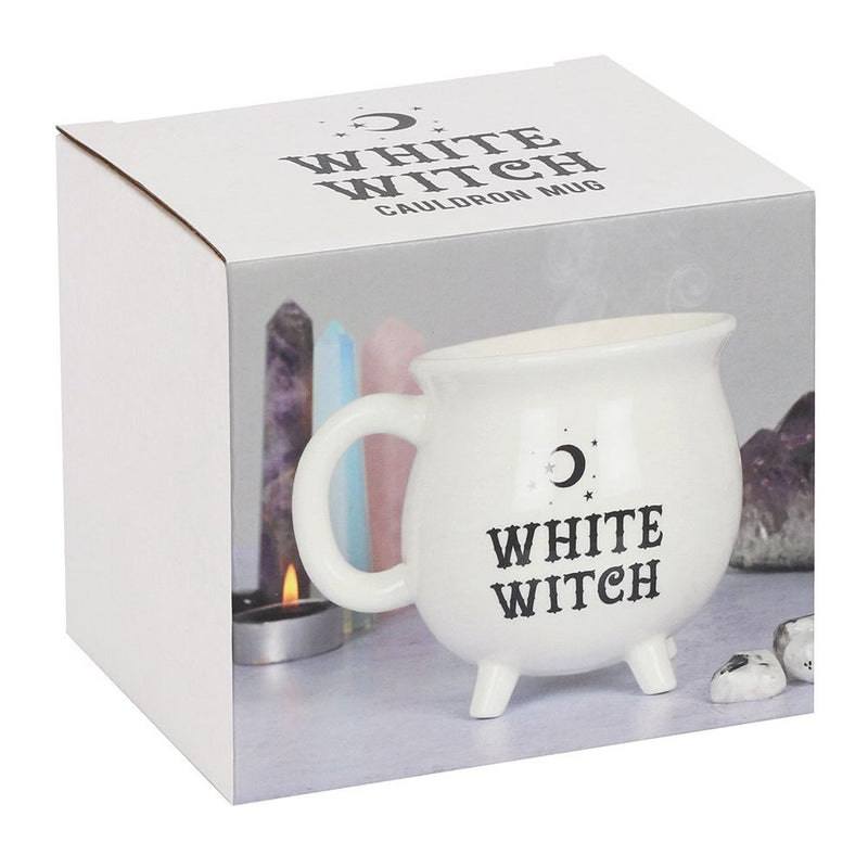 Mug Chaudron Blanc « White Witch »
