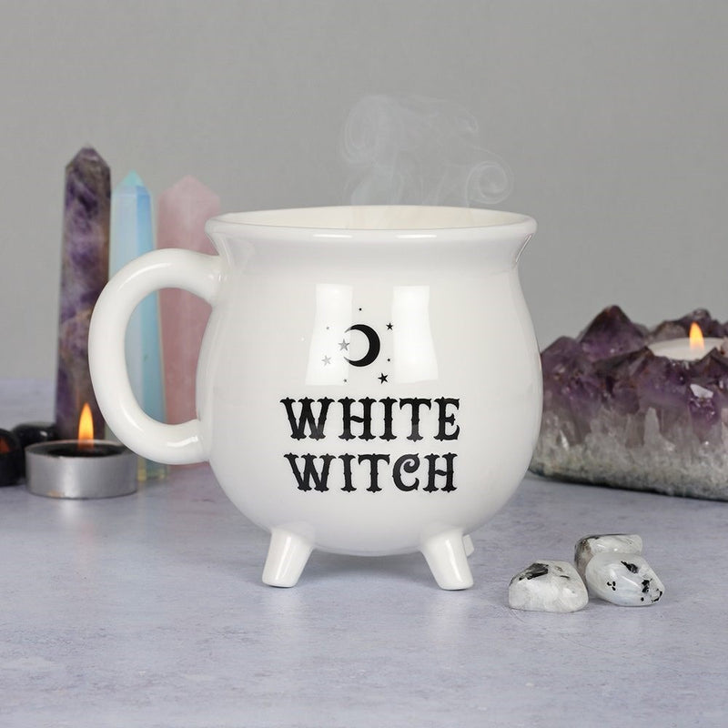 Mug Chaudron Blanc « White Witch »