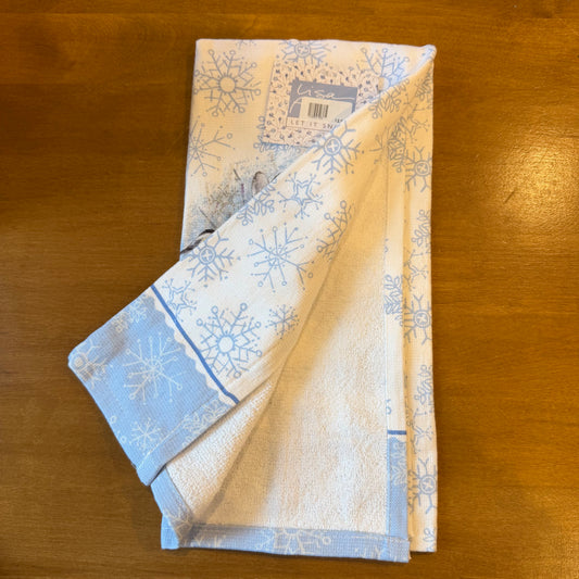 Essuie-éponge torchon LAPIN de l'Hiver – 100 % coton