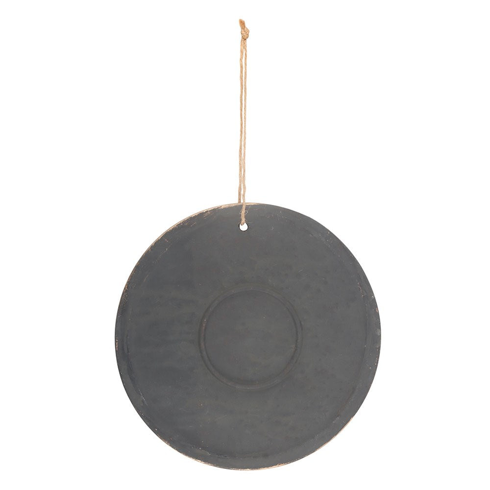 Plaque murale Green Witch en terre cuite