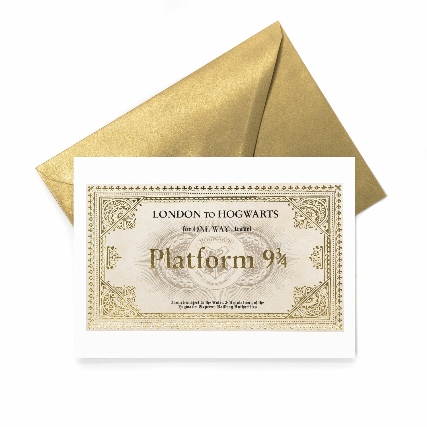 Carte postale Platform 9 3/4