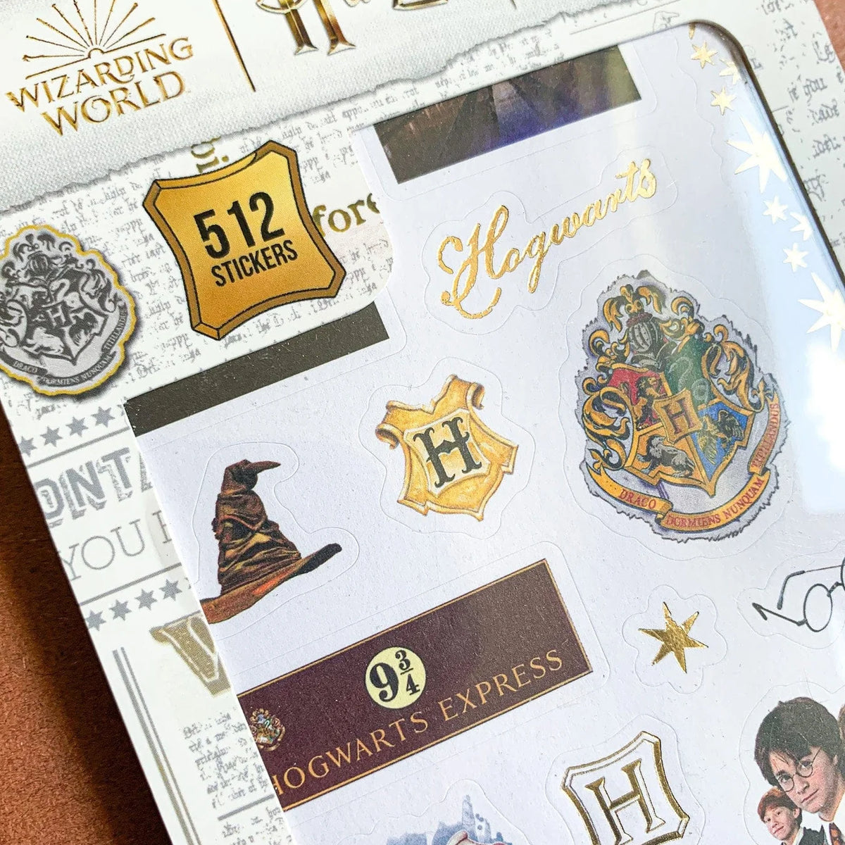 HARRY POTTER-Stickers 512 pièces sur le thème de Poudlard