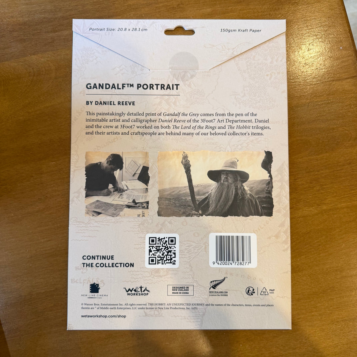Impression Le Hobbit – Portrait de Gandalf le Gris – Wētā Workshop