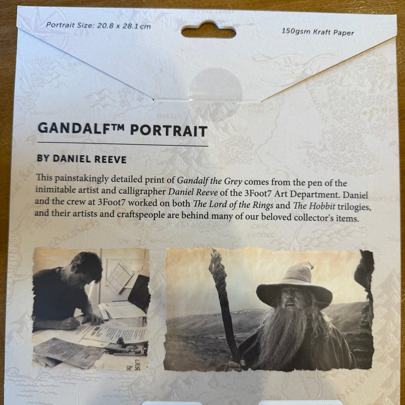 Impression Le Hobbit – Portrait de Gandalf le Gris – Wētā Workshop