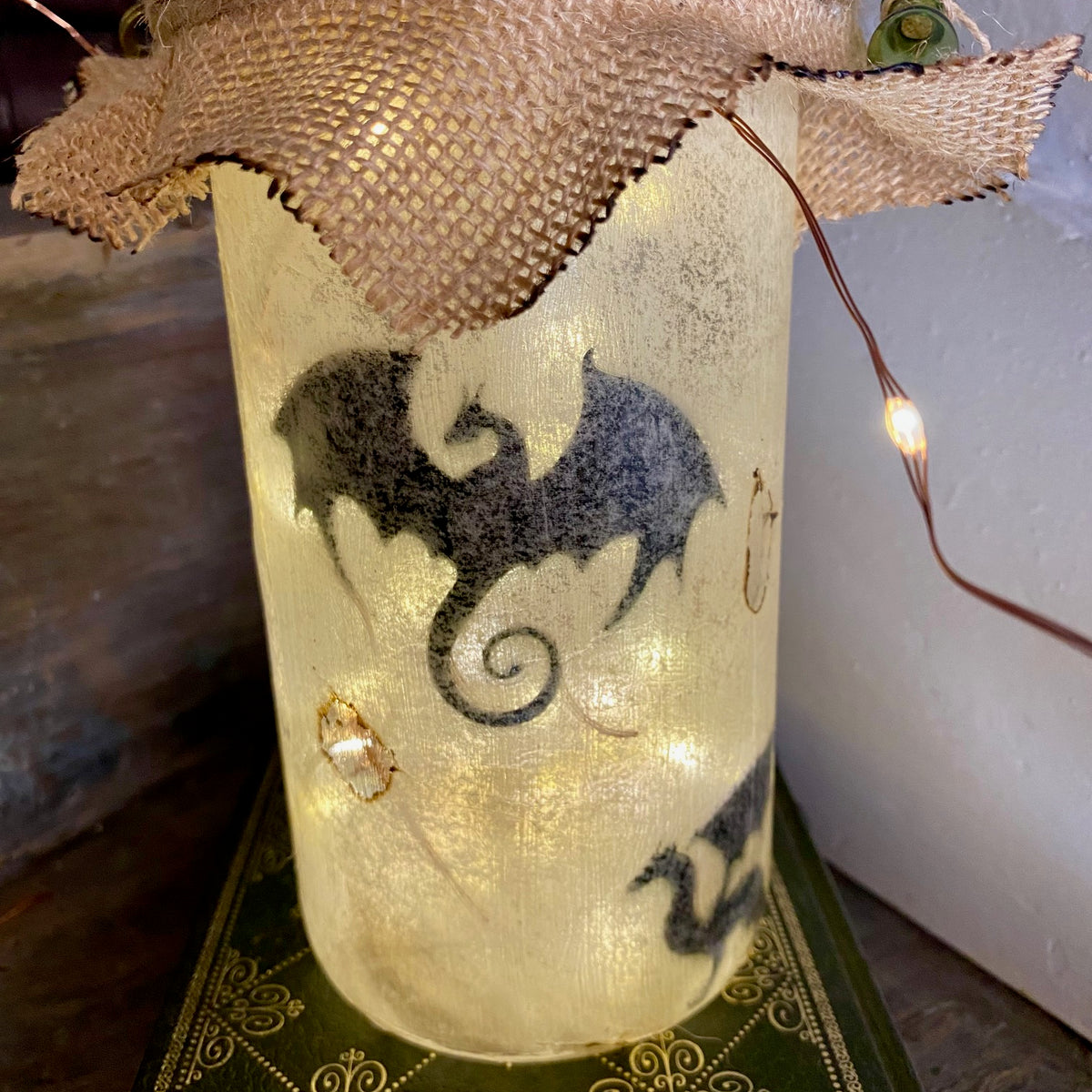 Lanterne artisanale - Dragon