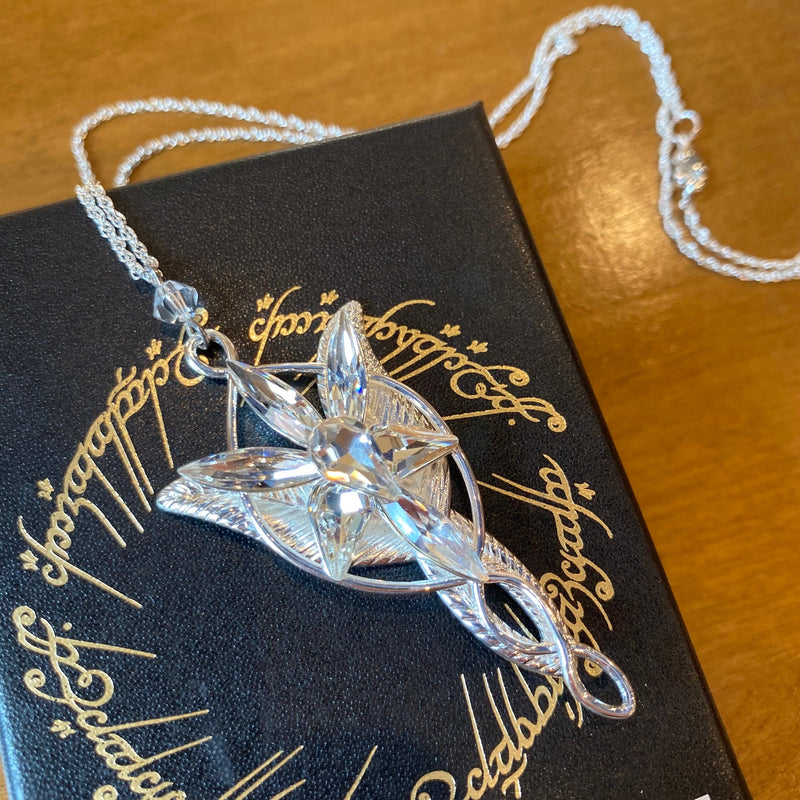 Pendentif Étoile du Soir d’Arwen – Réplique Seigneur des Anneaux