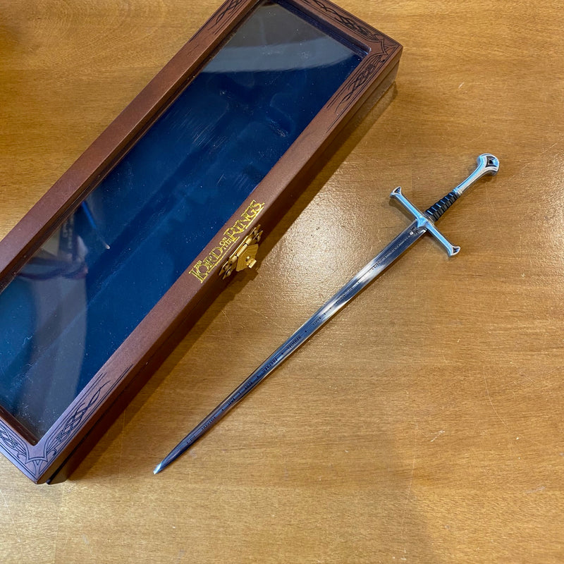 Ouvre-lettres épée du Roi Elessar - Anduril - Le Seigneur des Anneaux