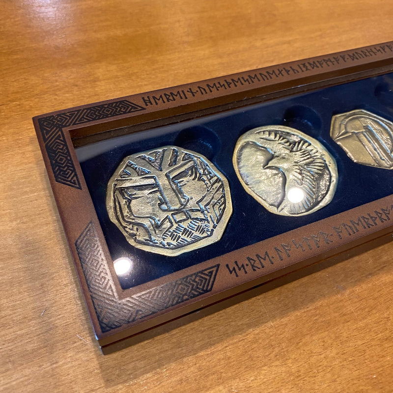 Coffret pièces Le Hobbit – Trésor des Nains sous la Montagne – Noble Collection