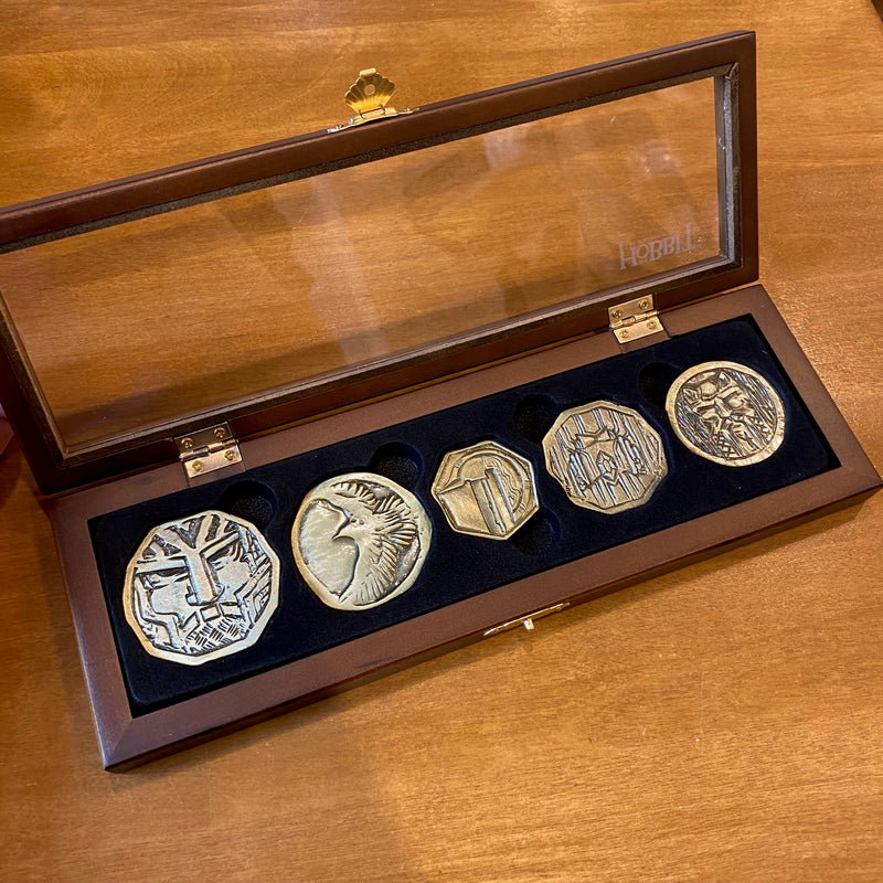 Coffret pièces Le Hobbit – Trésor des Nains sous la Montagne – Noble Collection