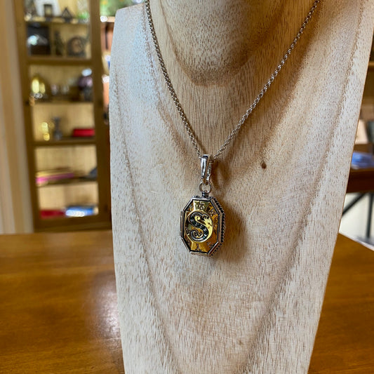 Pendentif Médaillon de Serpentard - Charm Lumos - Harry Potter