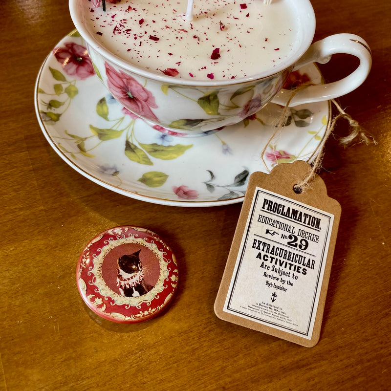 Bougie exclusive – Inspiration Professeur Ombrage - Parfum FLEURS DE CERISIER