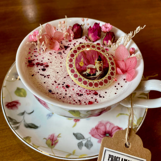 Bougie exclusive – Inspiration Professeur Ombrage - Parfum FLEURS DE COTON