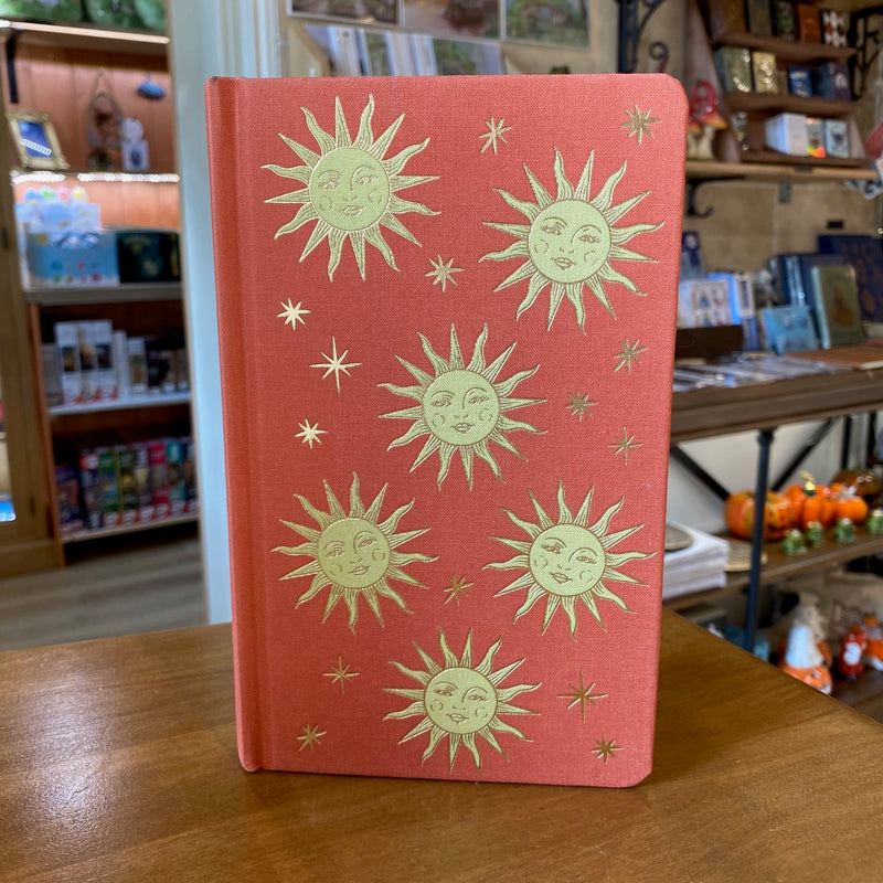 Carnet relié tissu - Terracotta Sun - Designworks ink