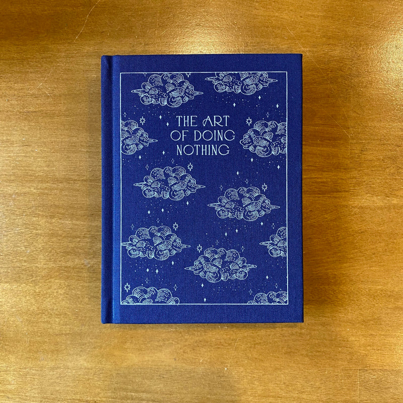 Carnet Retro – The Art of Doing Nothing – To-Do List détachable en toile bleue