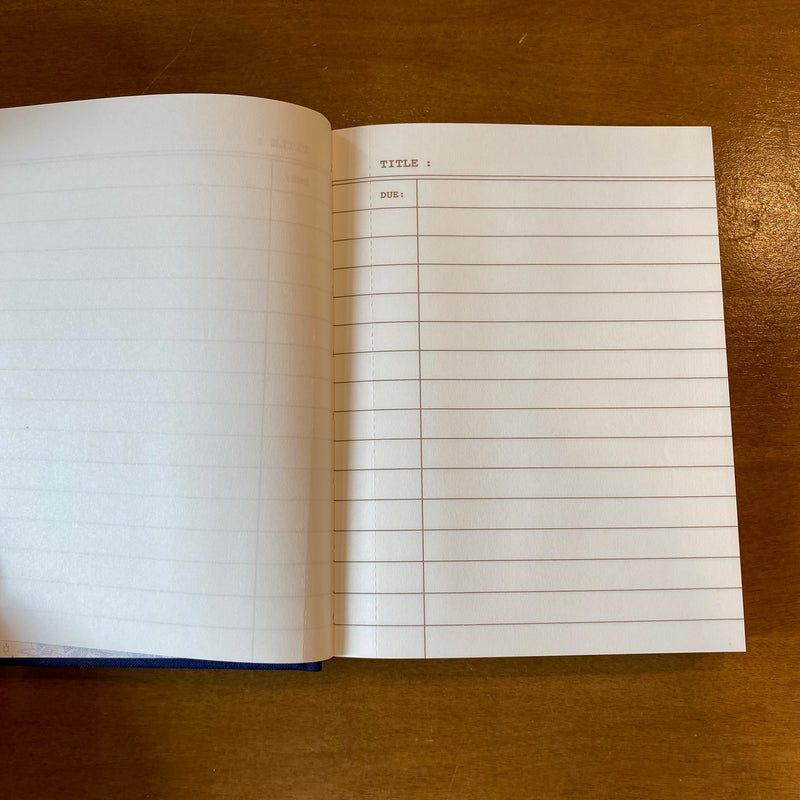 Carnet Retro – The Art of Doing Nothing – To-Do List détachable en toile bleue