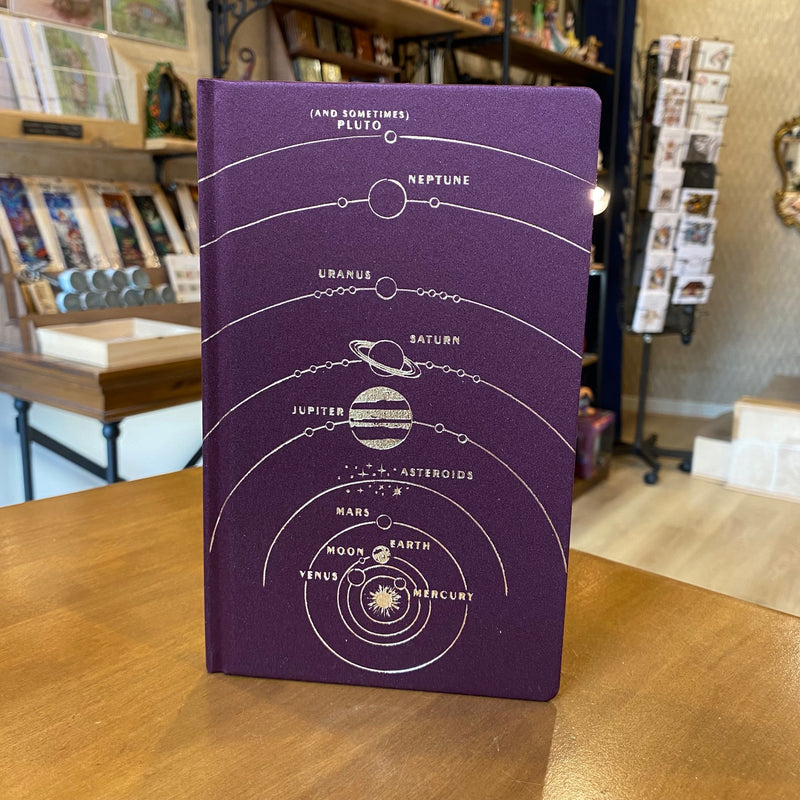 Carnet Relié Designworks Ink – Modèle Système Solaire