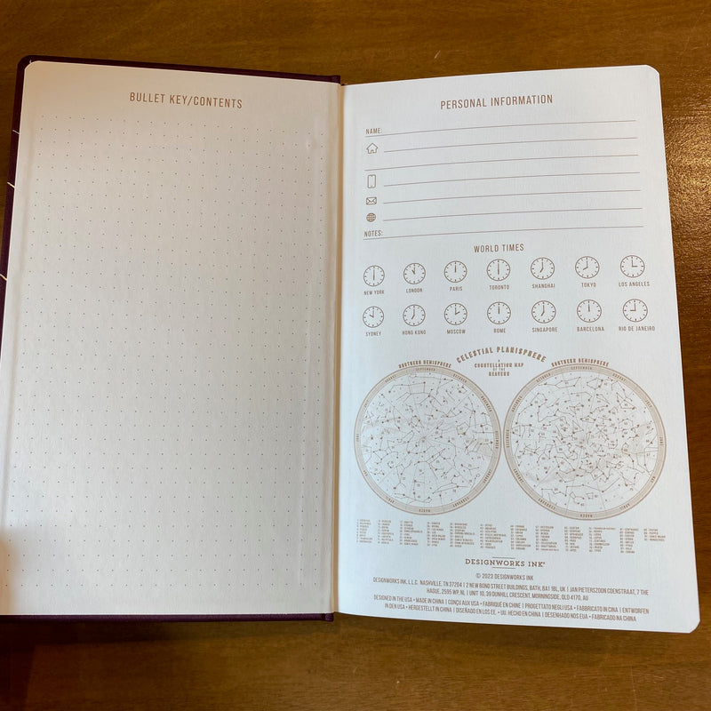 Carnet Relié Designworks Ink – Modèle Système Solaire