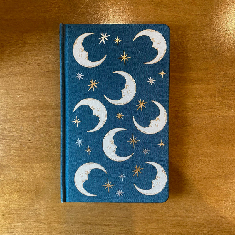 Carnet Relié Designworks Ink – Thème Lune & Étoiles