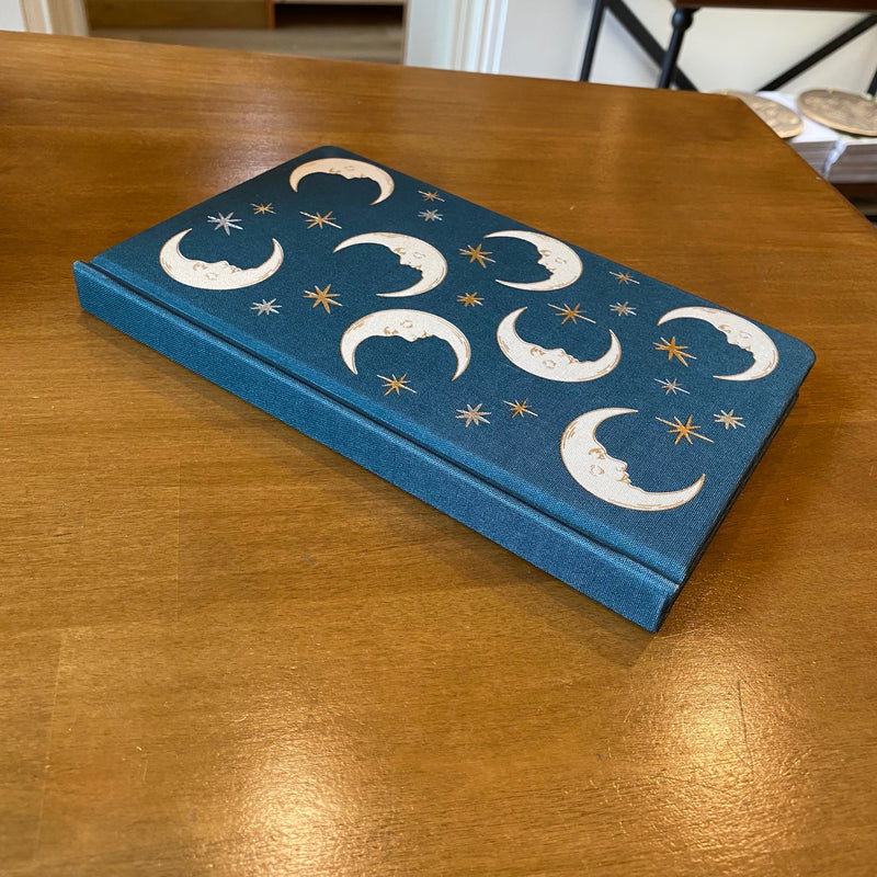 Carnet Relié Designworks Ink – Thème Lune & Étoiles