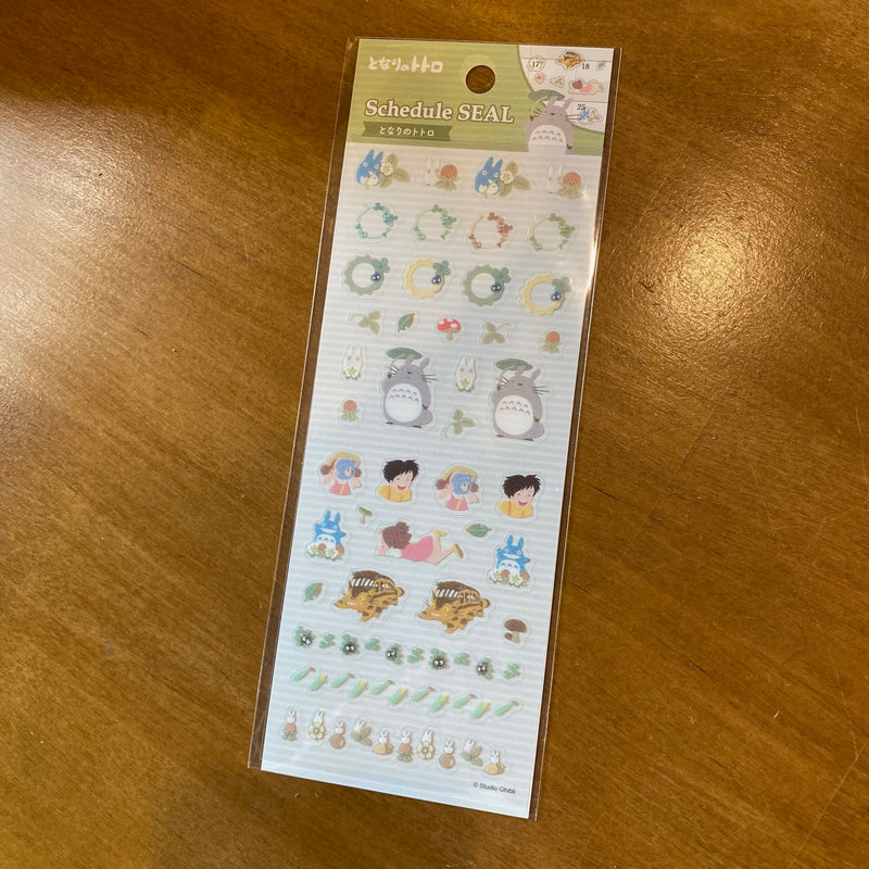 Stickers Mon Voisin Totoro – Mini Stickers Agenda – Studio Ghibli