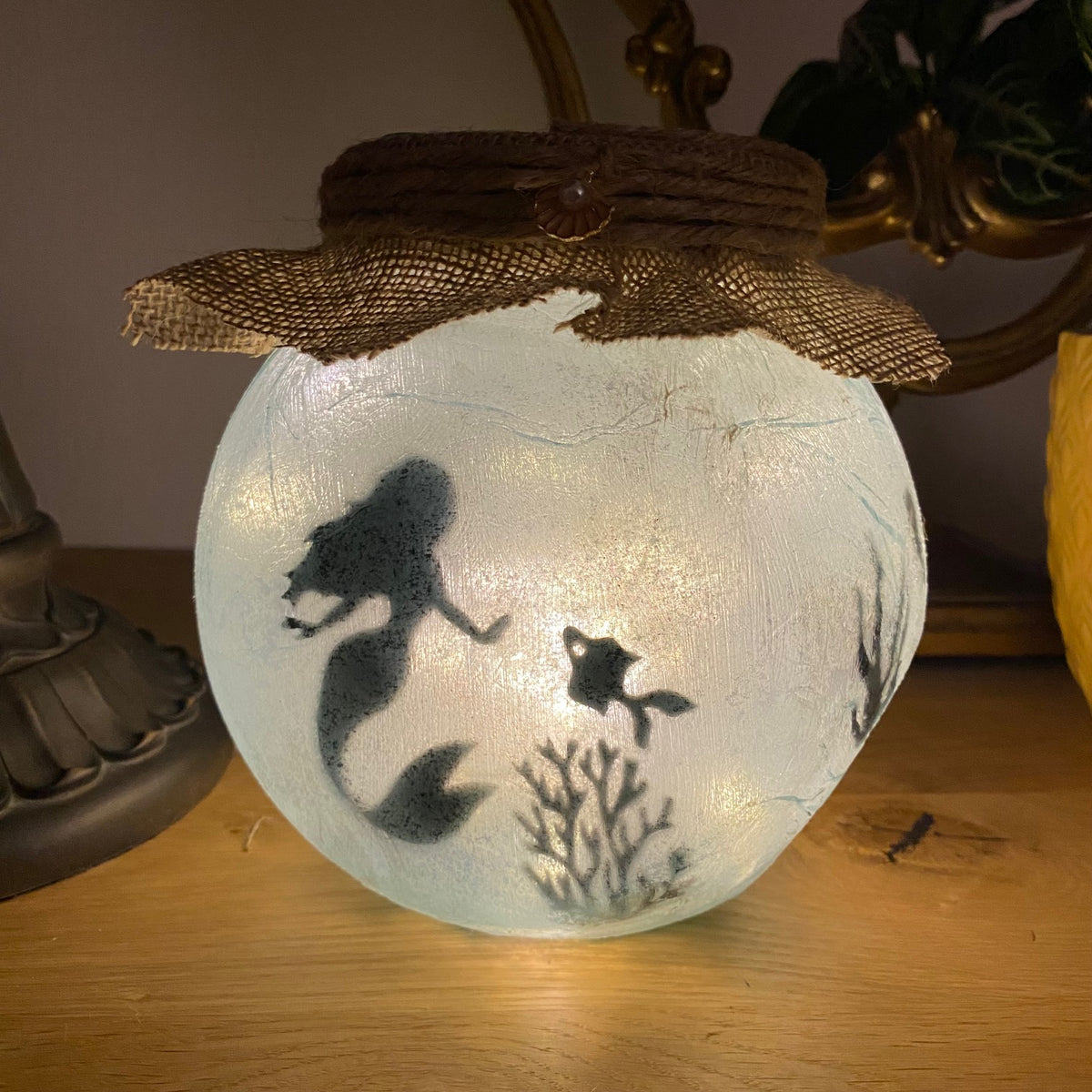 Lanterne féerique ronde – Sirène