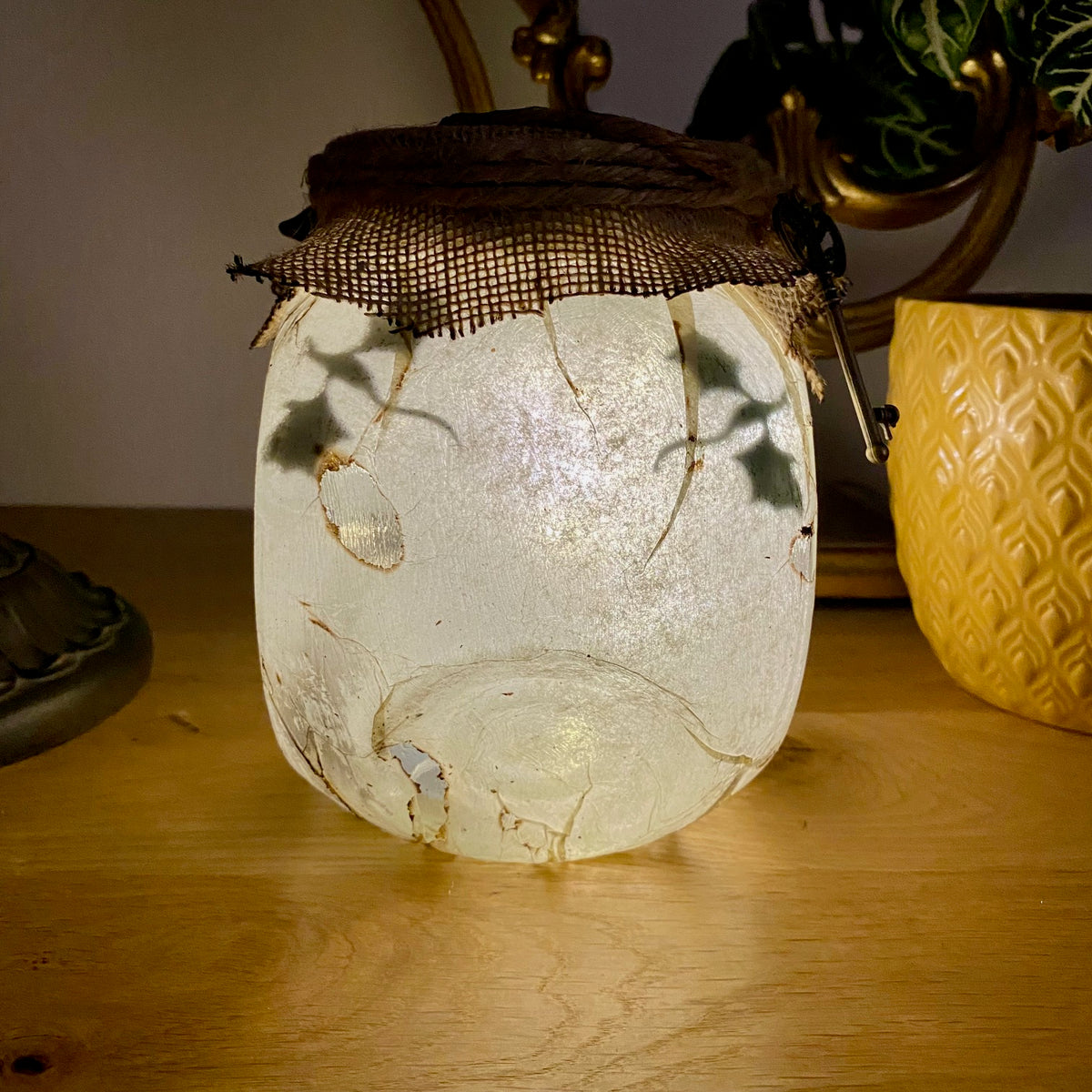 Lanterne artisanale ronde - Dragon