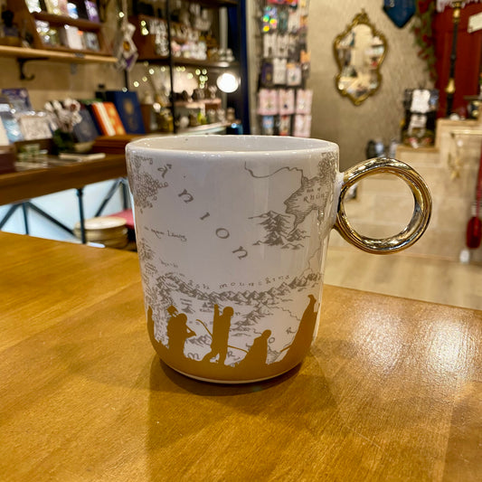 Mug Le Seigneur des Anneaux – La Communauté de l’Anneau – Anse 3D Anneau Unique