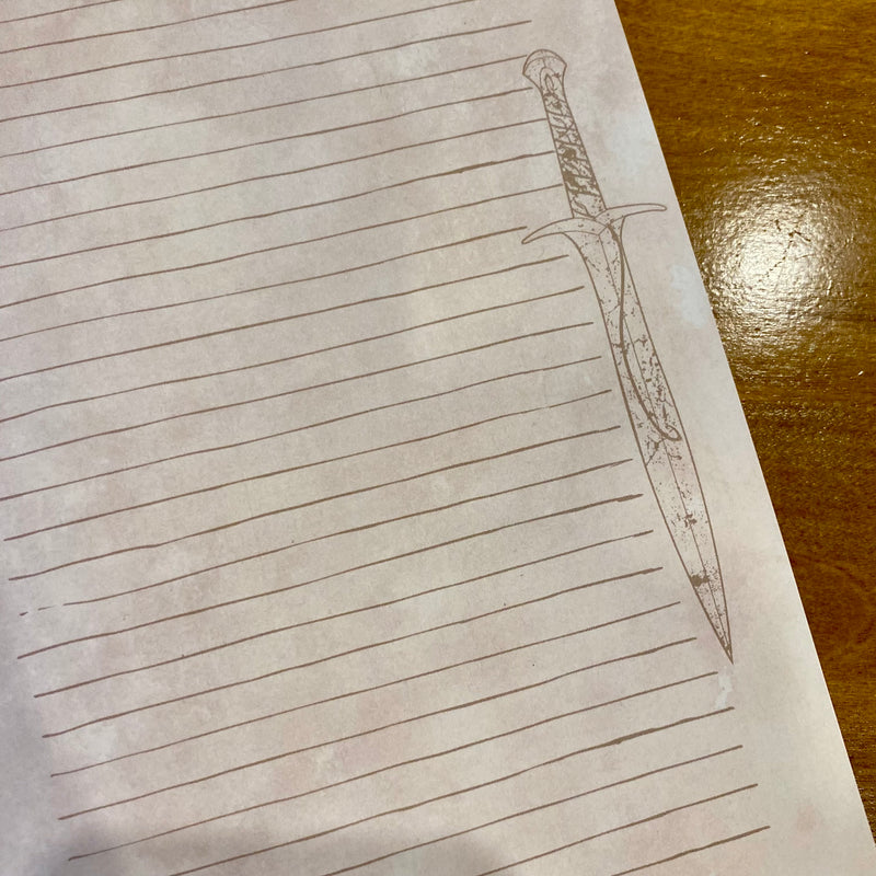 Carnet Le Hobbit – Bilbo Baggins