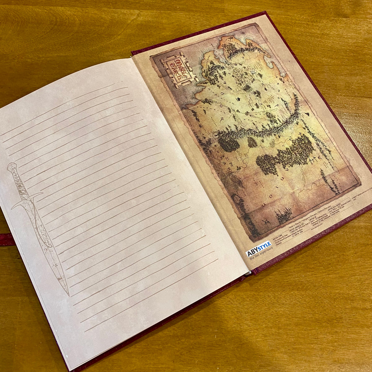 Carnet Le Hobbit – Bilbo Baggins