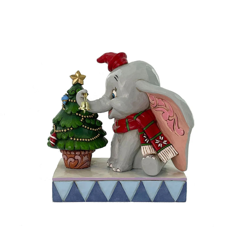 Figurine Disney Dumbo de Noël – Collection Jim Shore