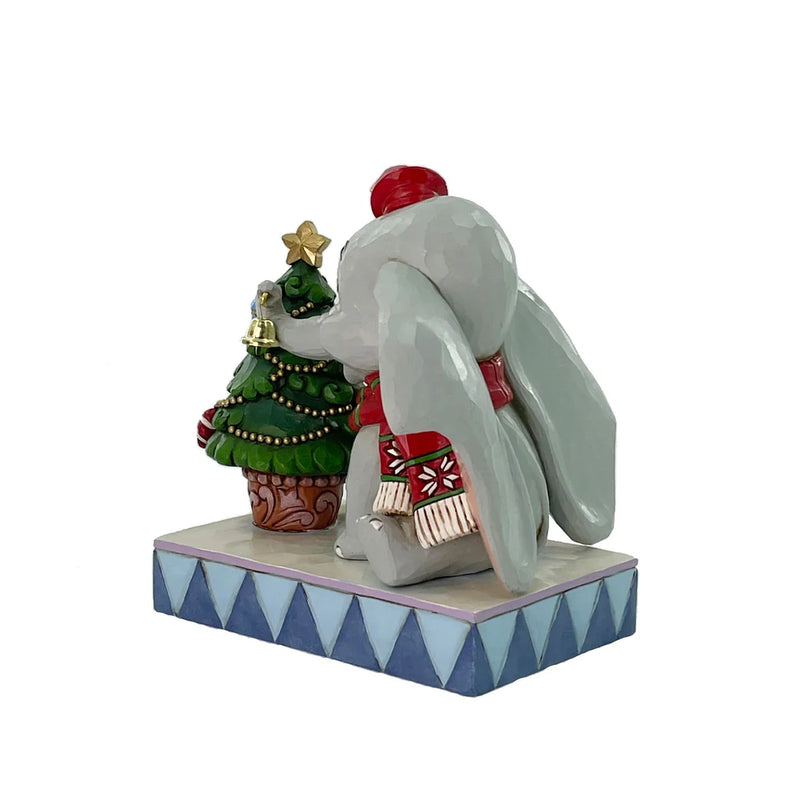 Figurine Disney Dumbo de Noël – Collection Jim Shore