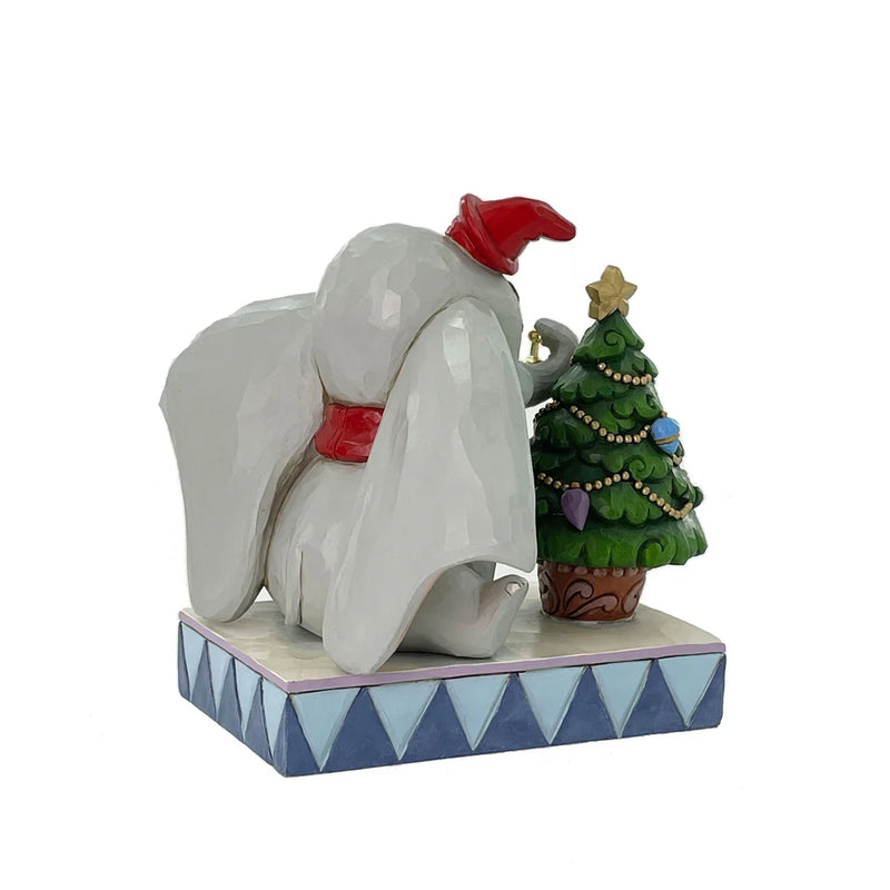 Figurine Disney Dumbo de Noël – Collection Jim Shore