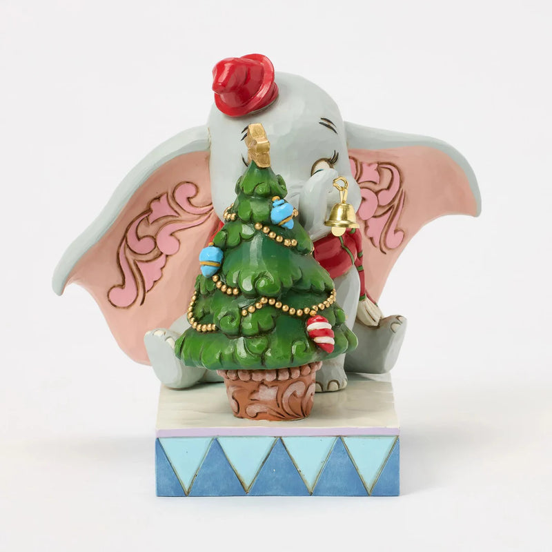Figurine Disney Dumbo de Noël – Collection Jim Shore