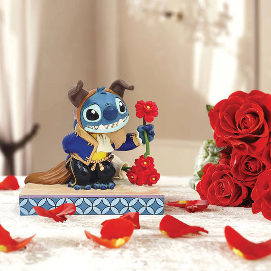 Figurine Disney Stitch en Bête – Collection Jim Shore