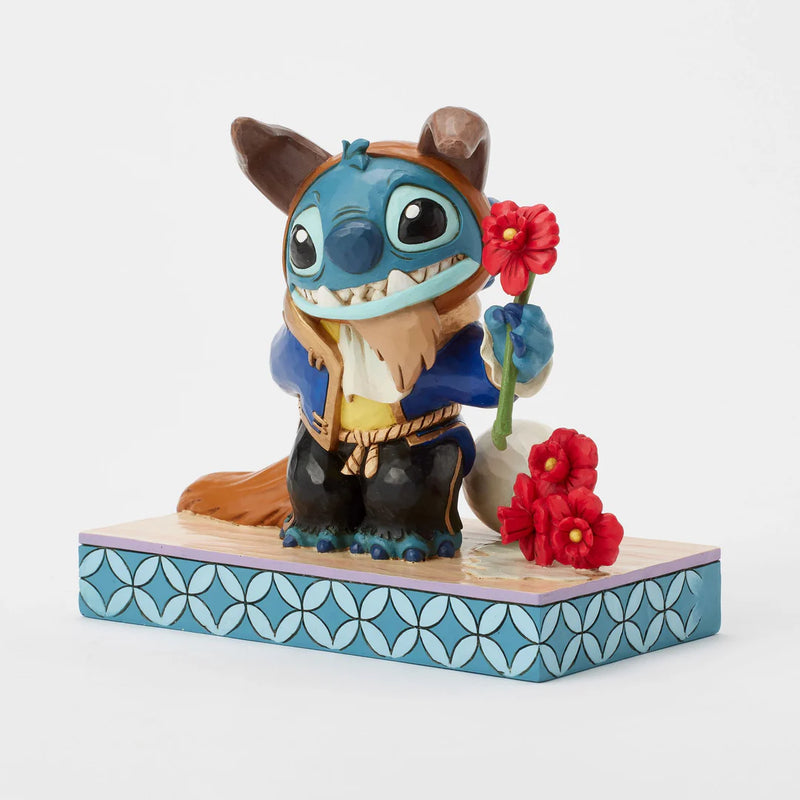 Figurine Disney Stitch en Bête – Collection Jim Shore