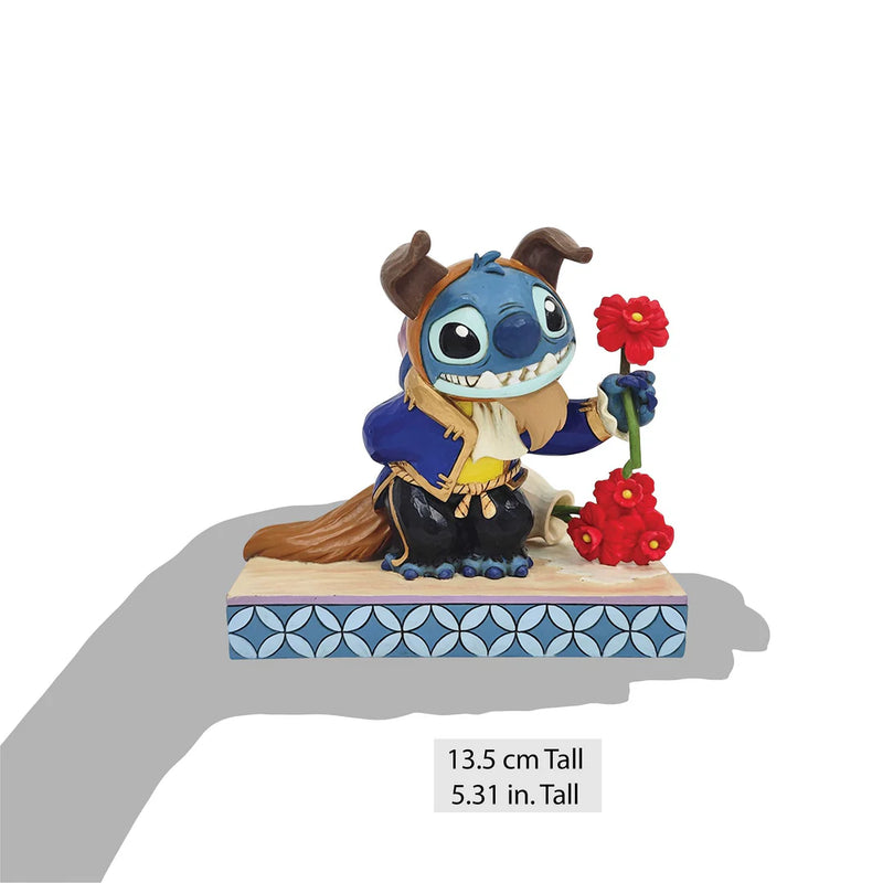 Figurine Disney Stitch en Bête – Collection Jim Shore