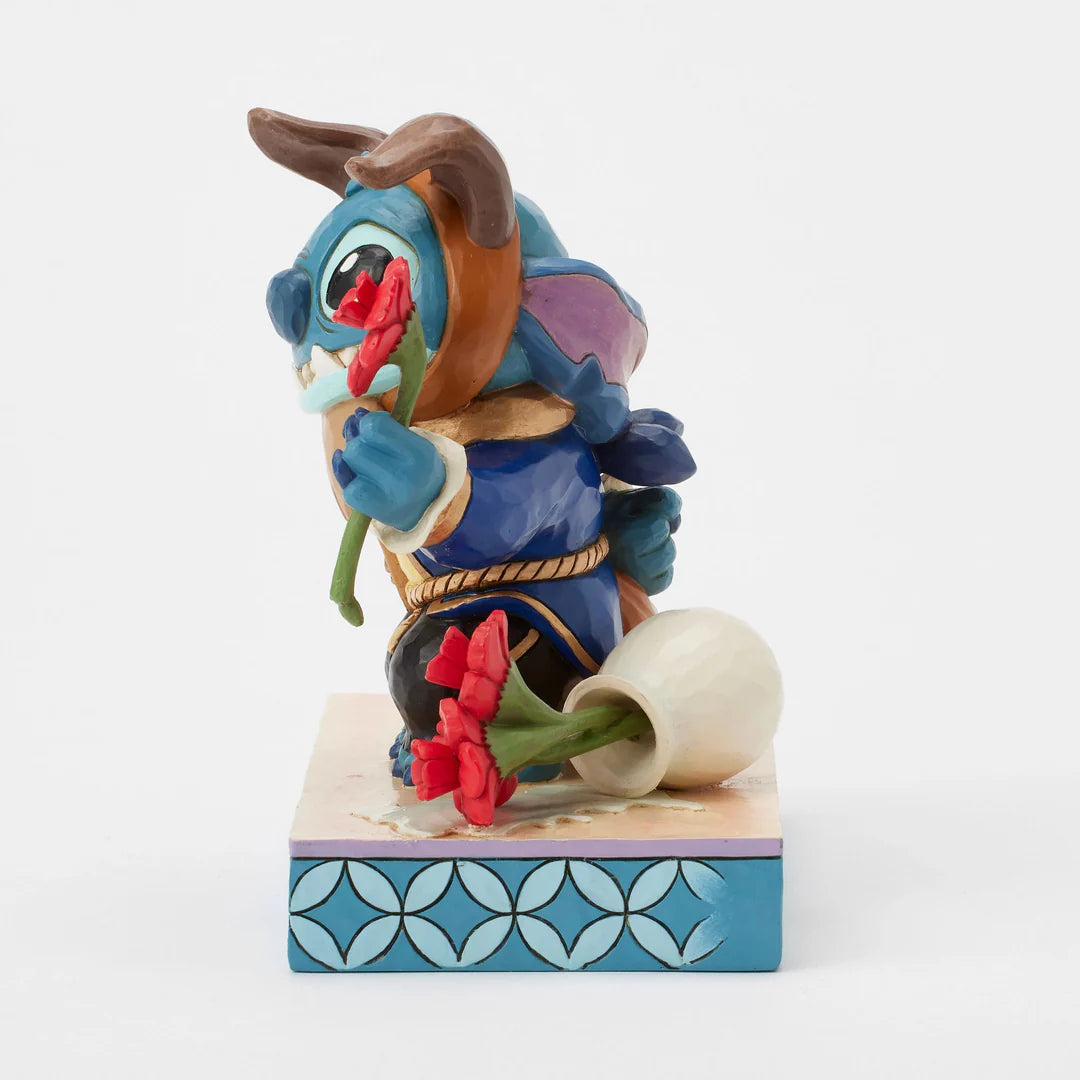 Figurine Disney Stitch en Bête – Collection Jim Shore
