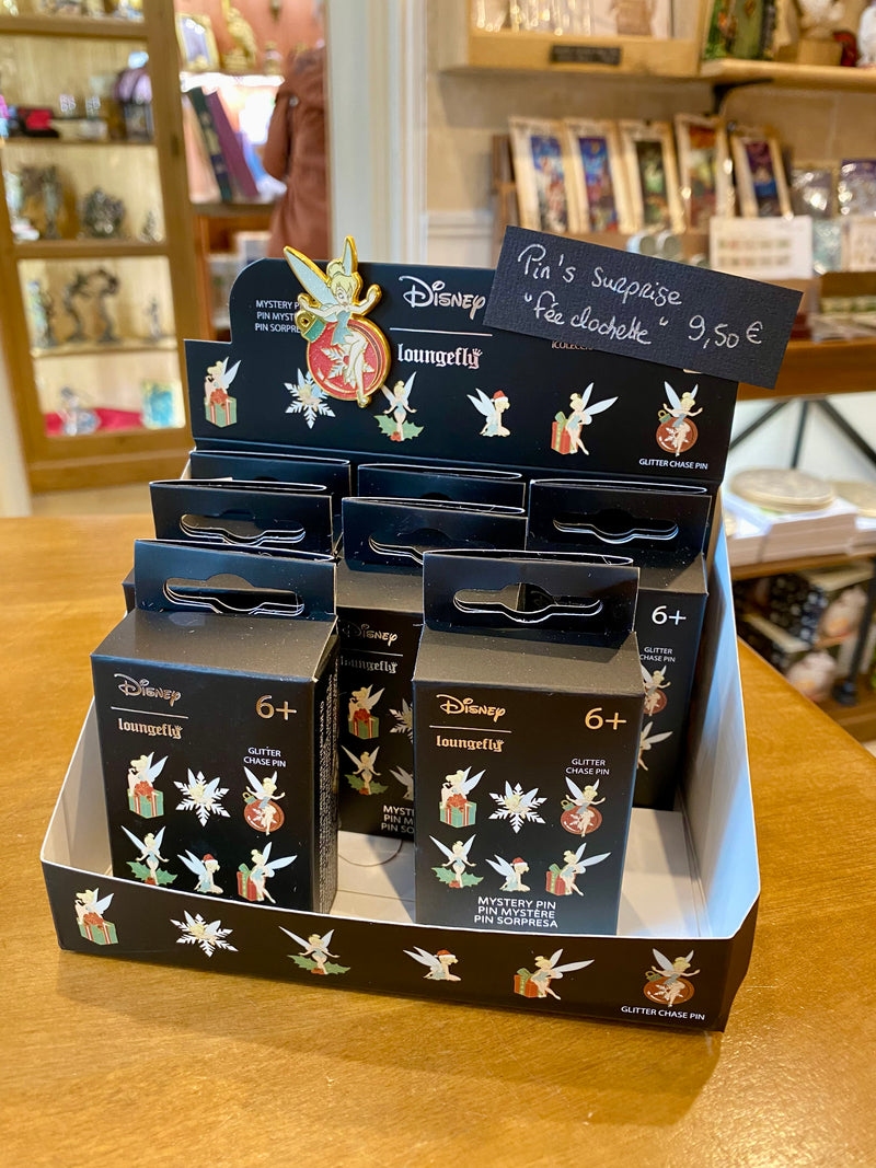 Pin's SURPRISE - Fée Clochette Noël - Disney Loungefly