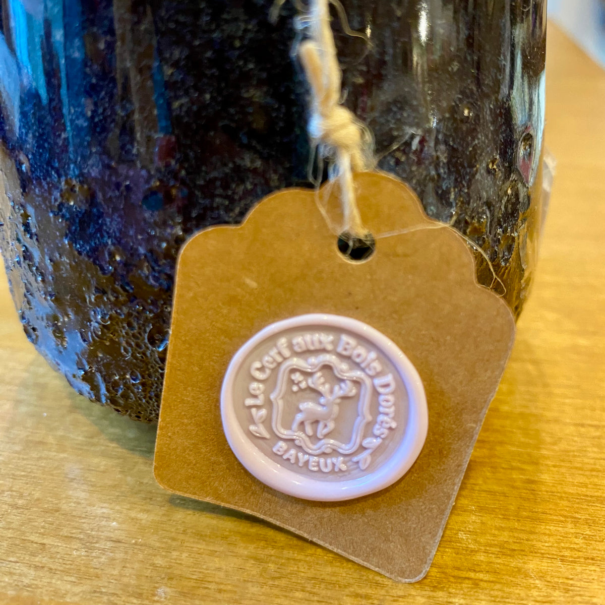 Bougie artisanale - Specimen intergalactique N°6 - CHOCO NOISETTE - Pièce unique