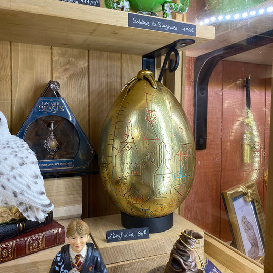 Œuf d’or Harry Potter – Réplique taille réelle du Tournoi des Trois Sorciers