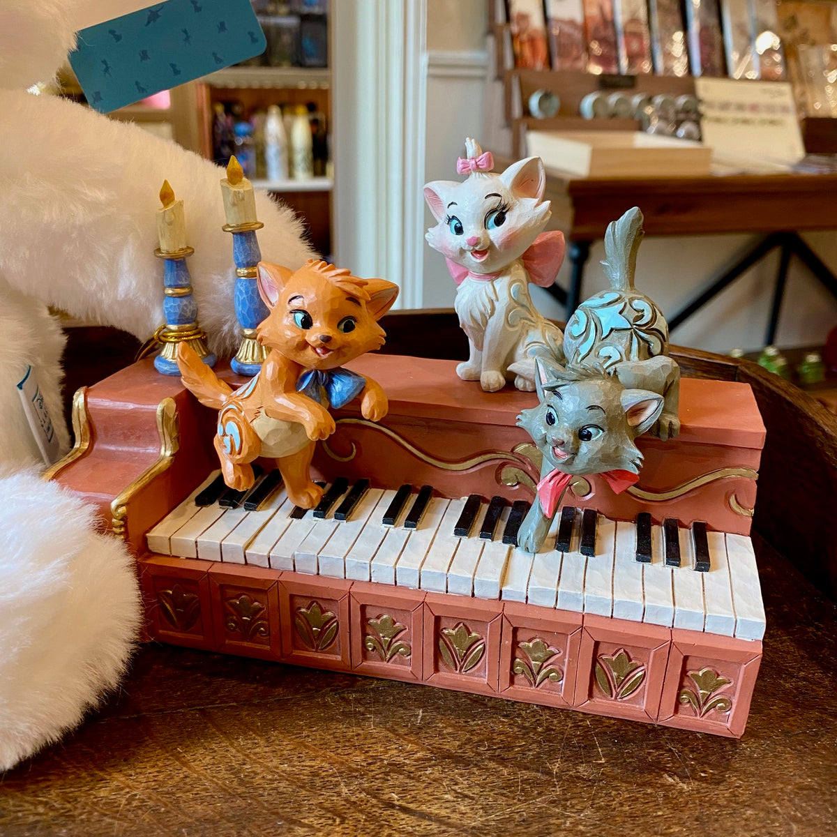 Figurine Disney Traditions – Les Aristochats au piano – Jim Shore